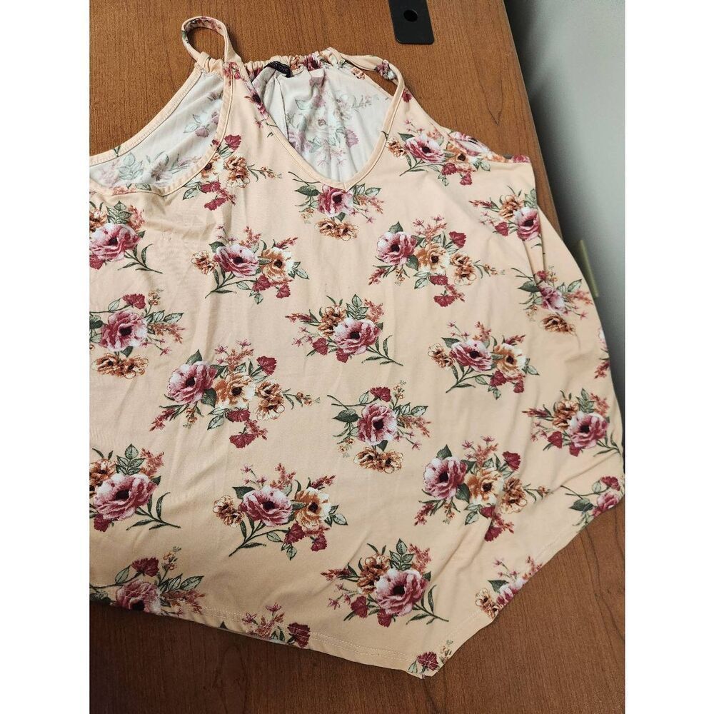 First Love Floral Tank Top 26 pit to pit